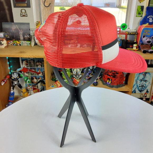 Pokémon Poké Ball Mesh Youth/Small Adult Adjustable Hat - Picture 3 of 9